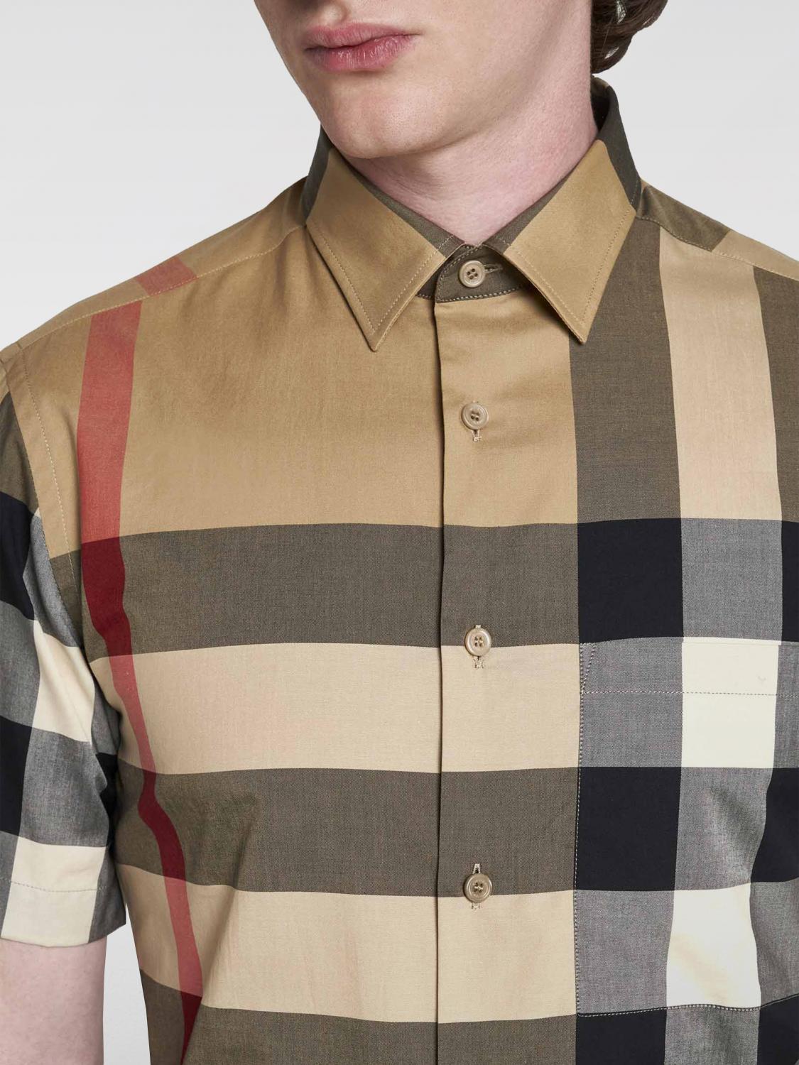 Burberry Shirt Men Beige