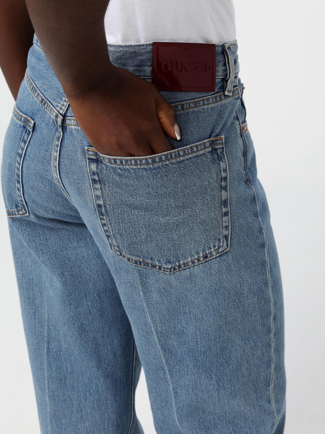 Gucci Jeans Woman Blue