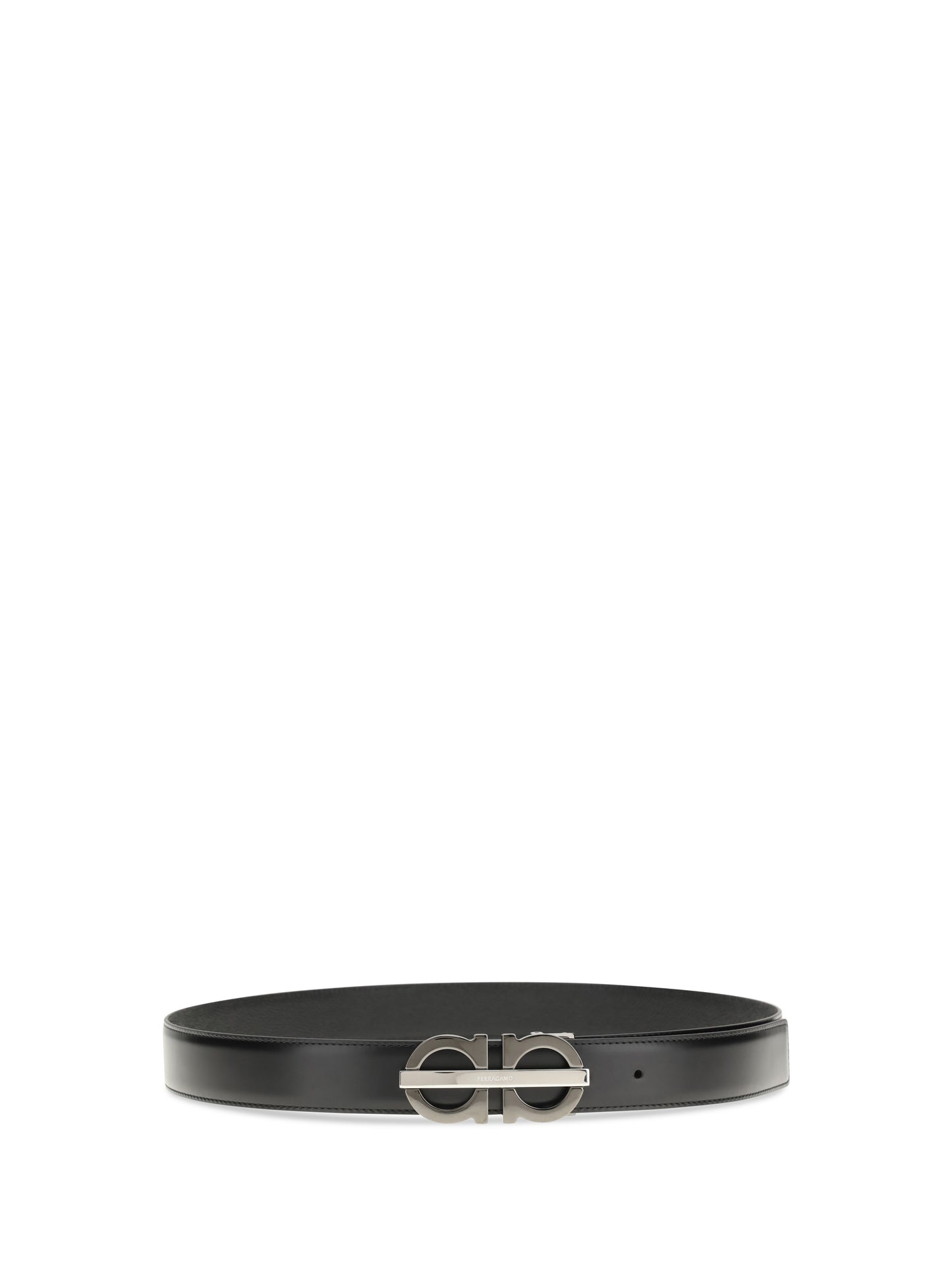 FERRAGAMO Reversible and adjustable Gancini Belt