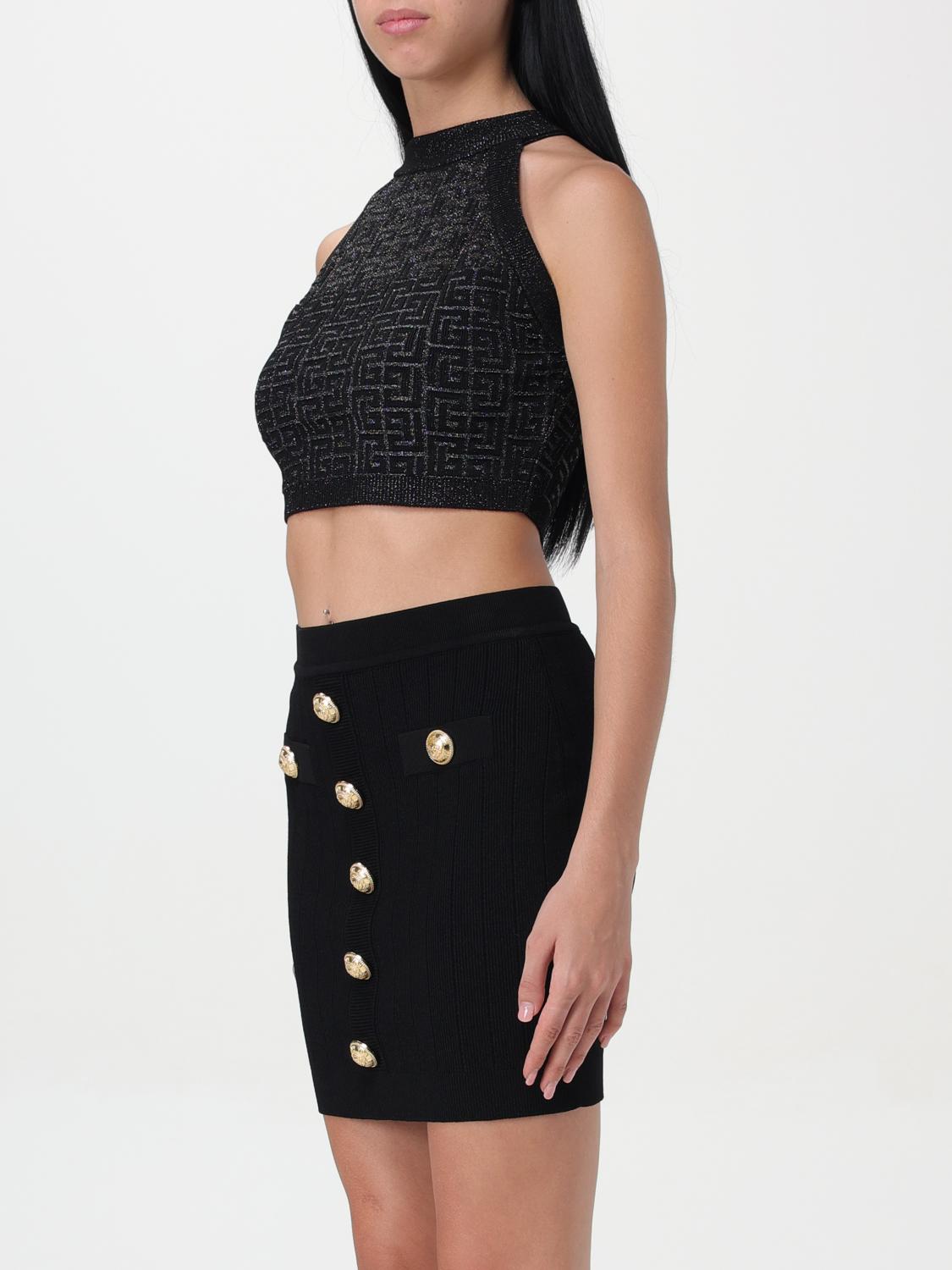 Balmain Top Woman Black