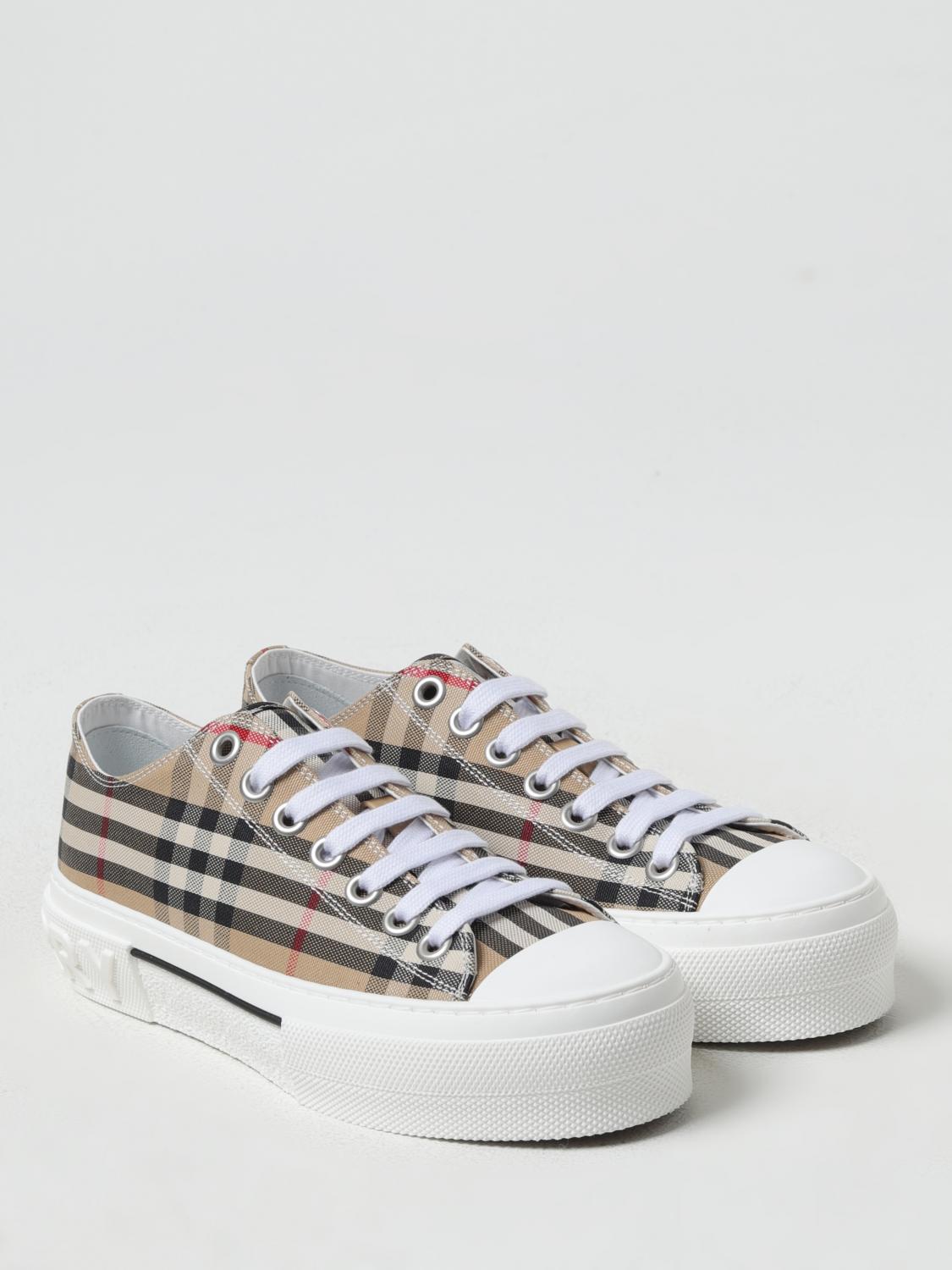 Burberry Sneakers Woman Beige