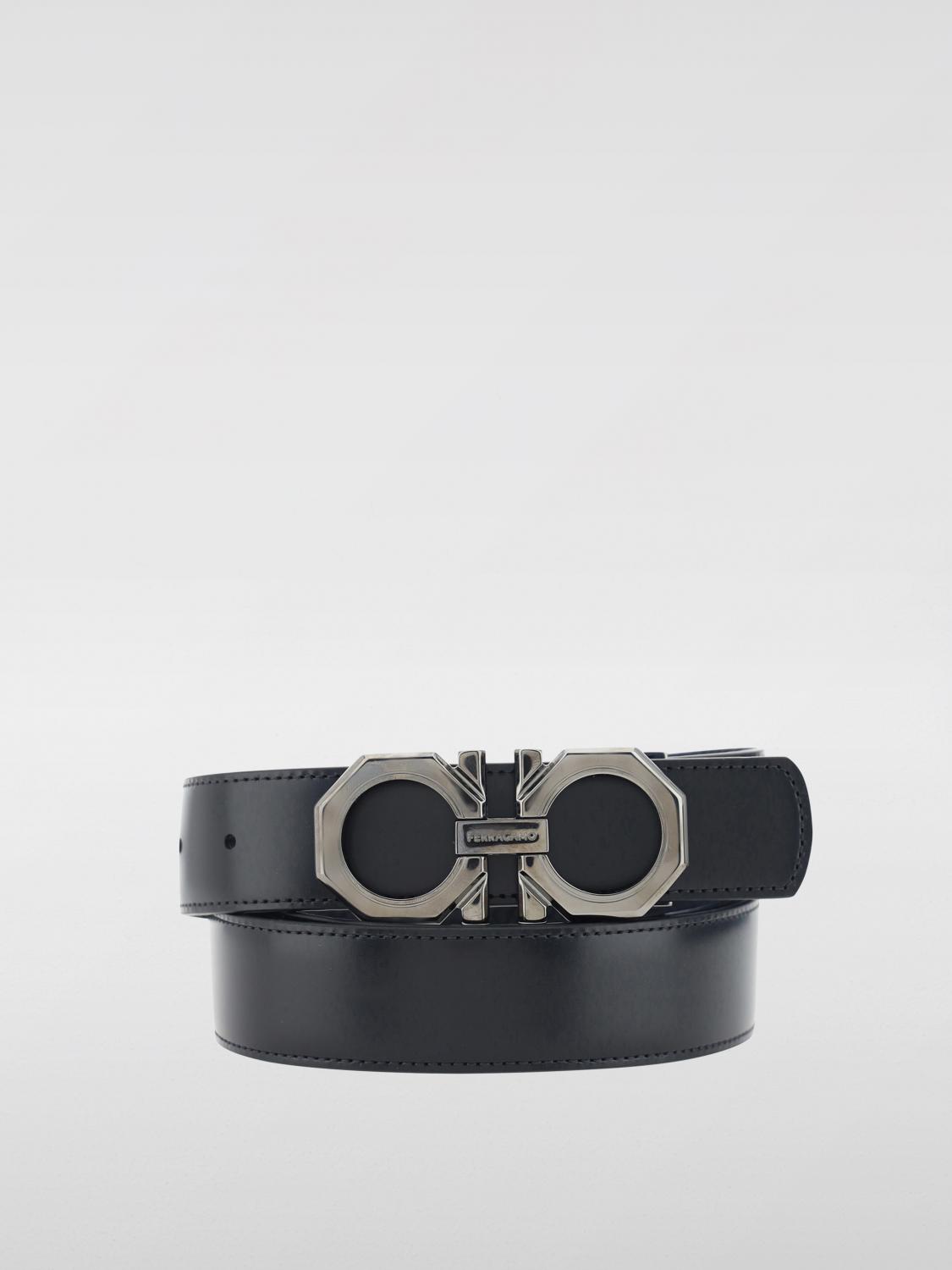 Ferragamo Belt Men Blue
