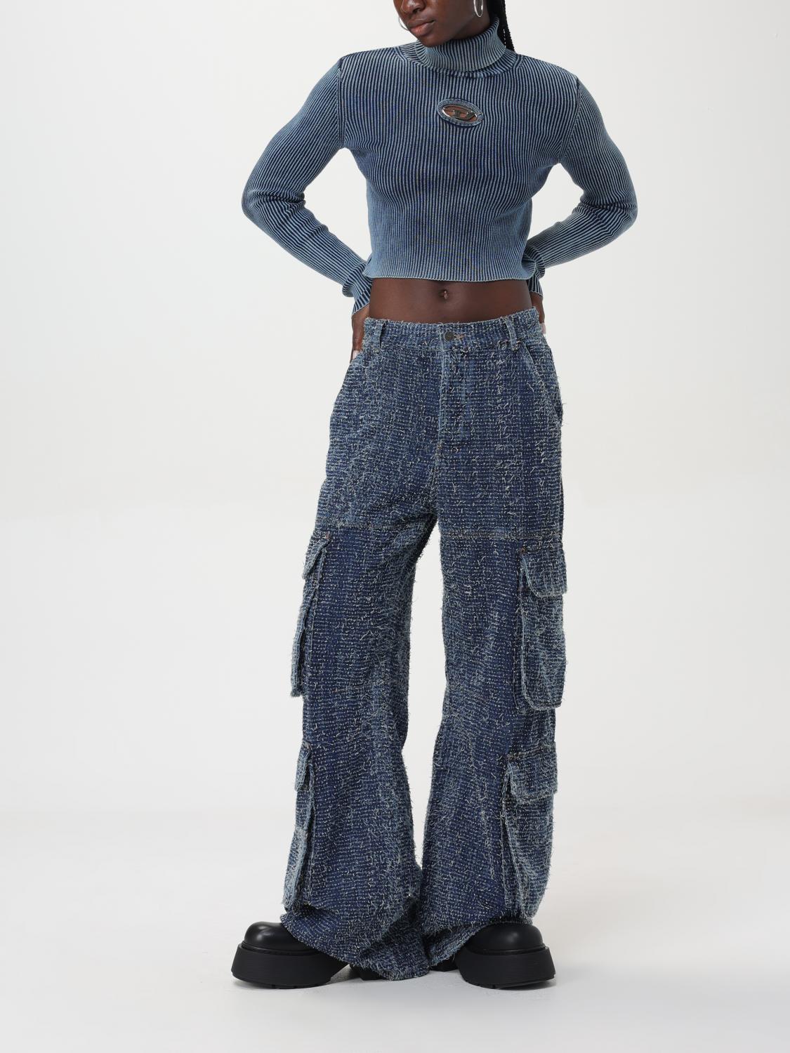 Diesel Sweater Woman Blue