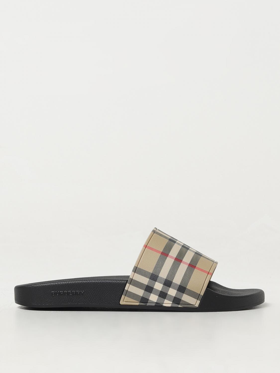 Burberry Sandals Men Beige