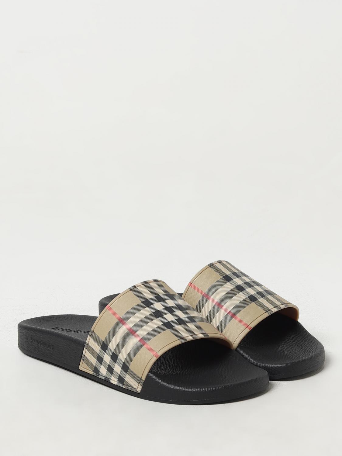 Burberry Sandals Men Beige