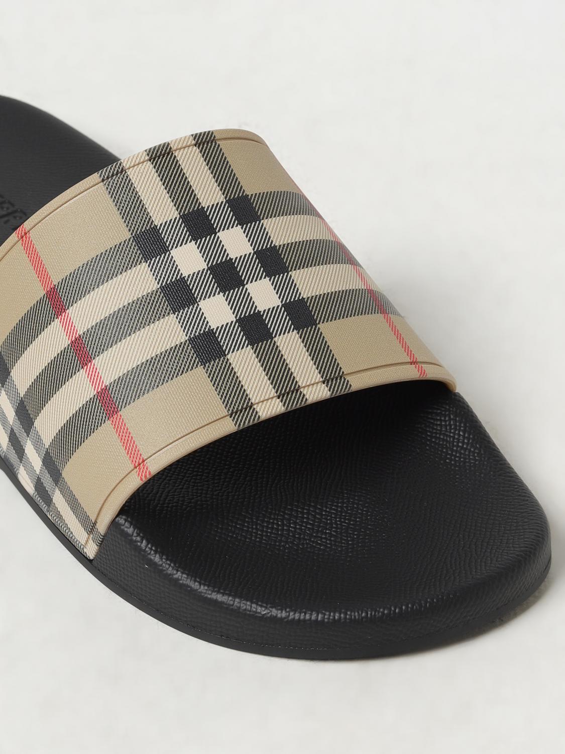 Burberry Sandals Men Beige