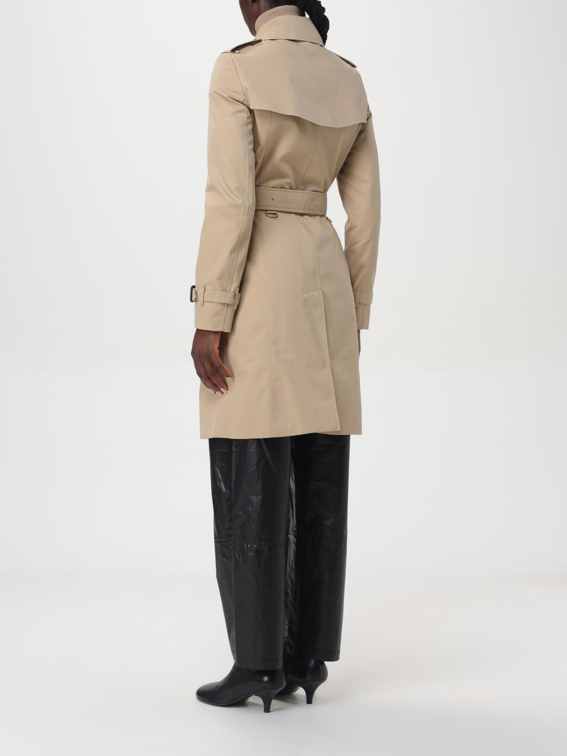 Burberry Trench Coat Woman Beige