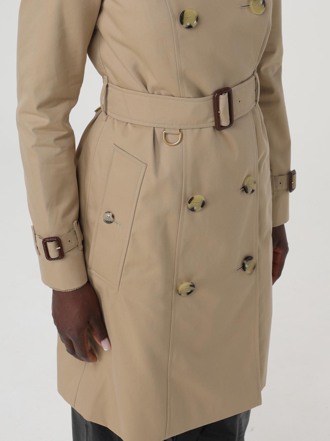 Burberry Trench Coat Woman Beige
