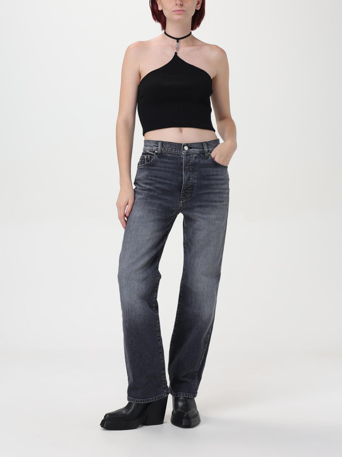 Amiri Jeans Woman Black