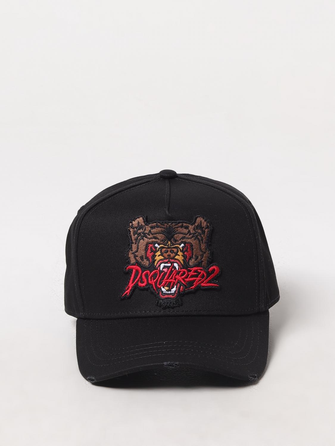 Dsquared2 Hat Men Black