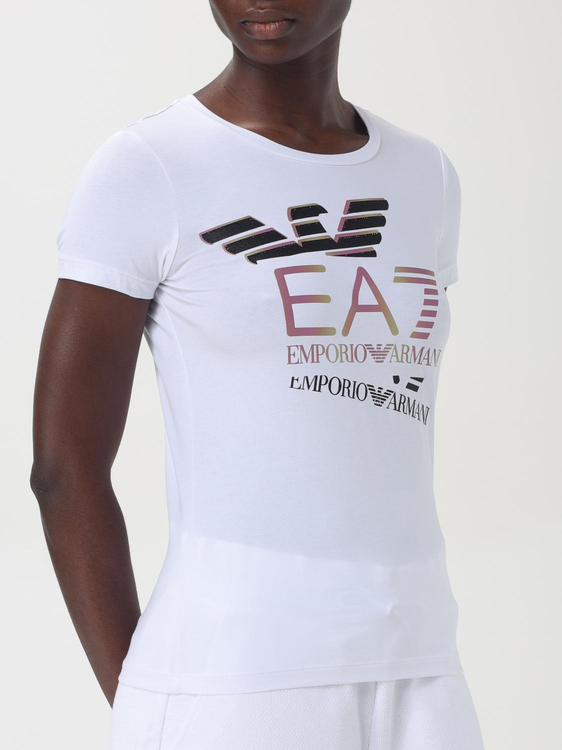 Ea7 T Shirt Woman White