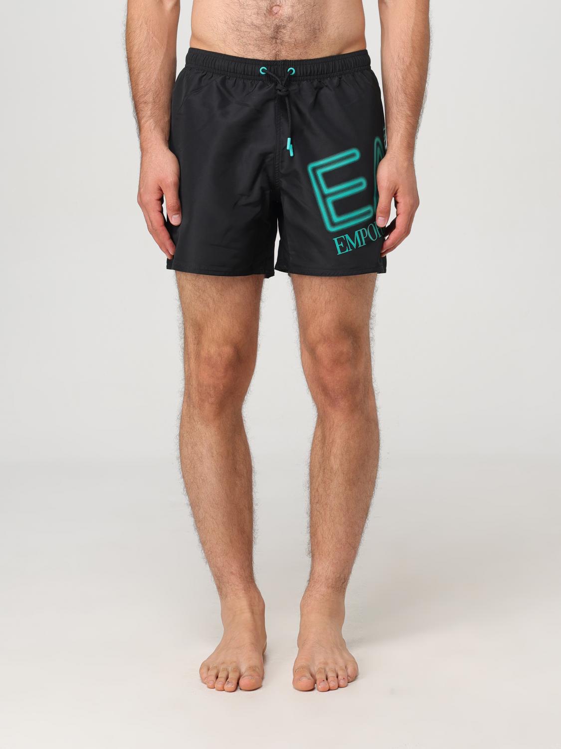 Ea7 Swimsuit Men Black