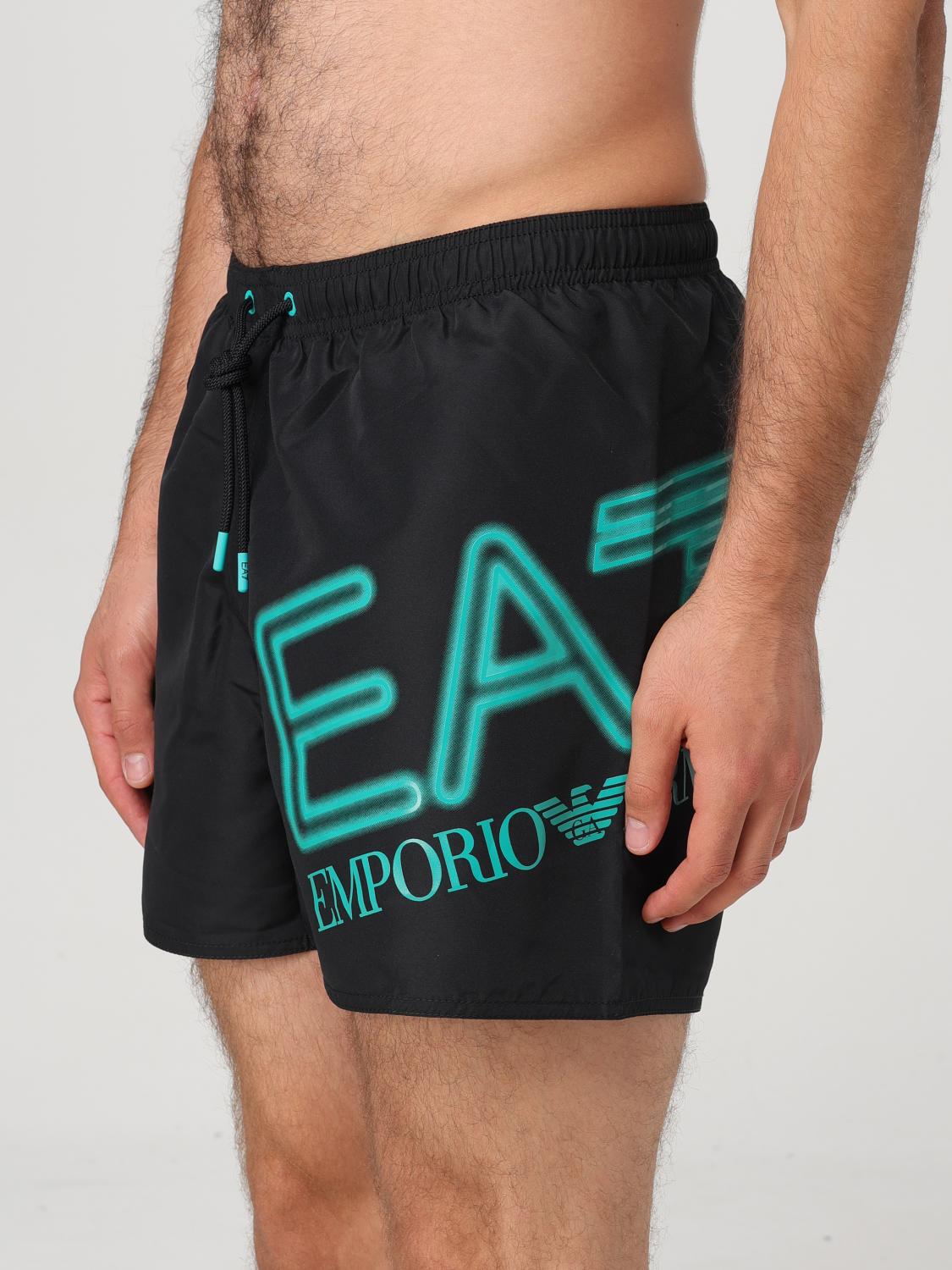 Ea7 Swimsuit Men Black