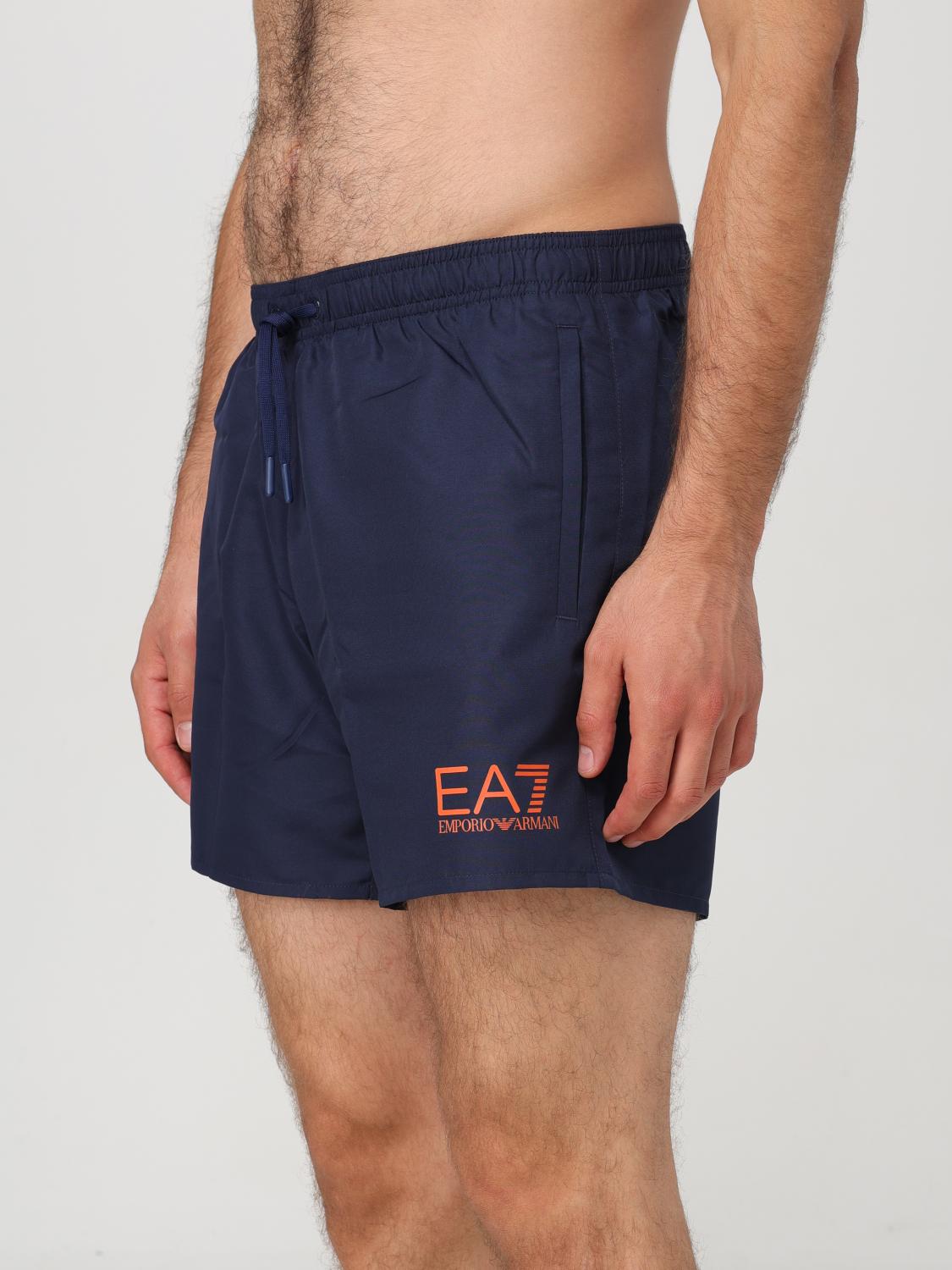 Ea7 Swimsuit Men Navy