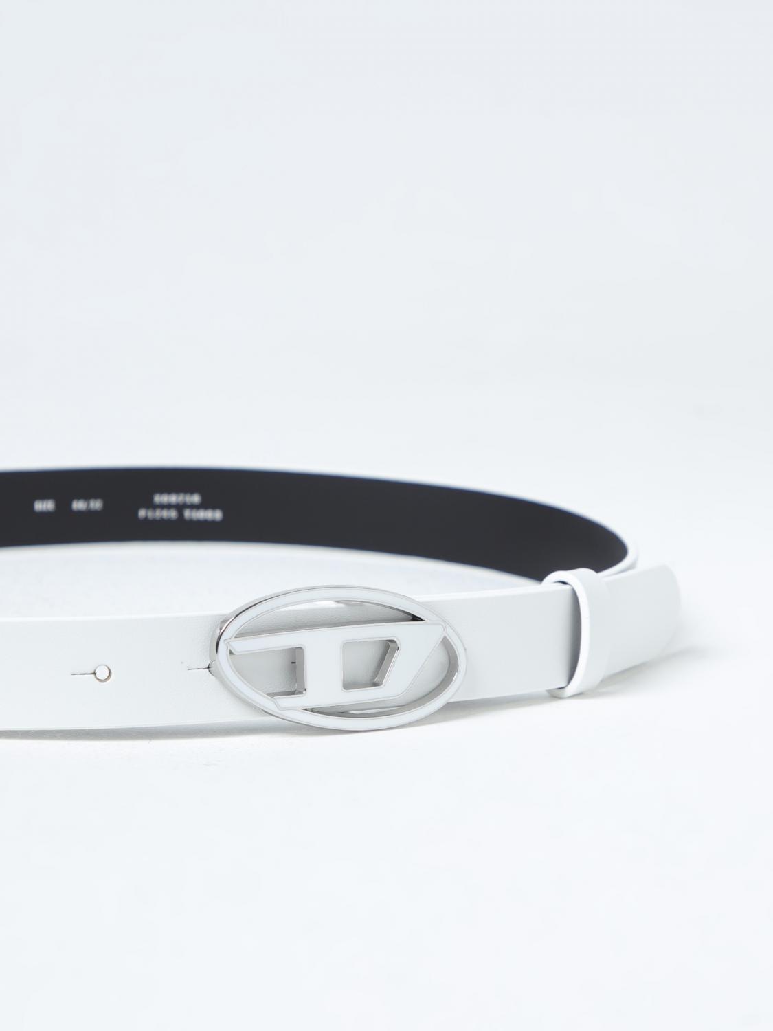 Diesel Belt Woman Silver