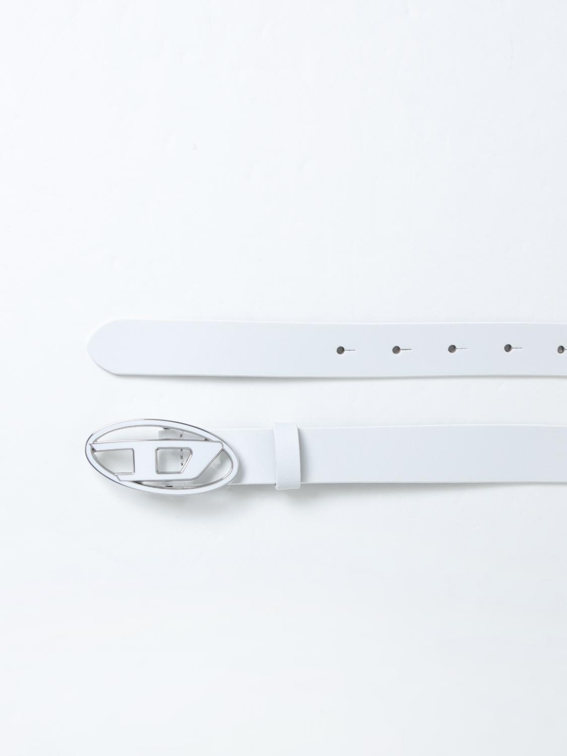 Diesel Belt Woman Silver