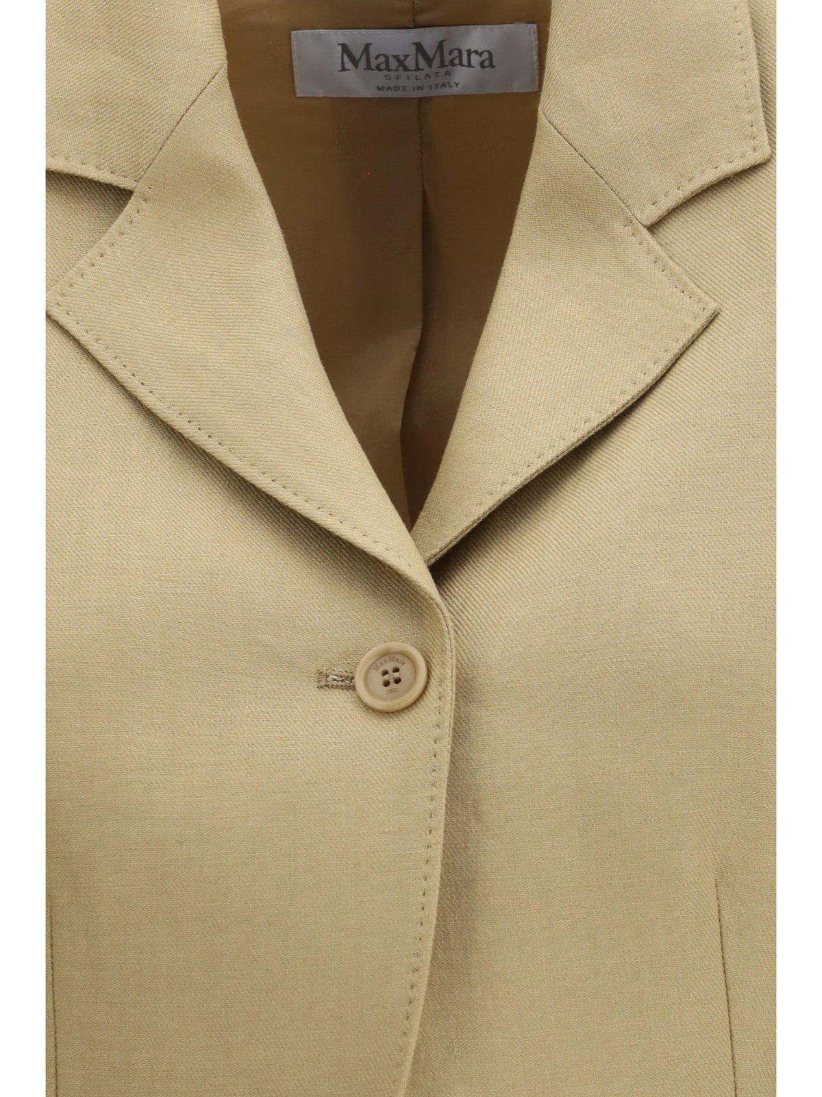 Max Mara Buono linen Jacket - Sand