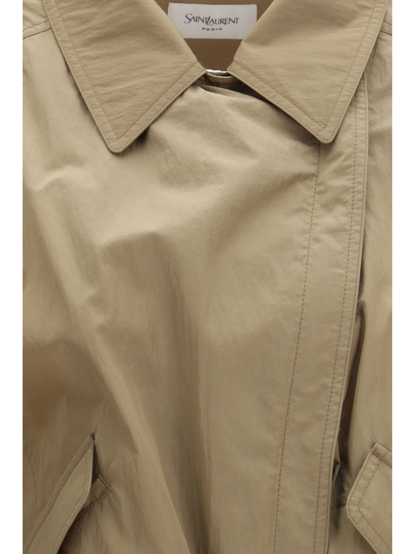 SAINT LAURENT Short belted Jacket