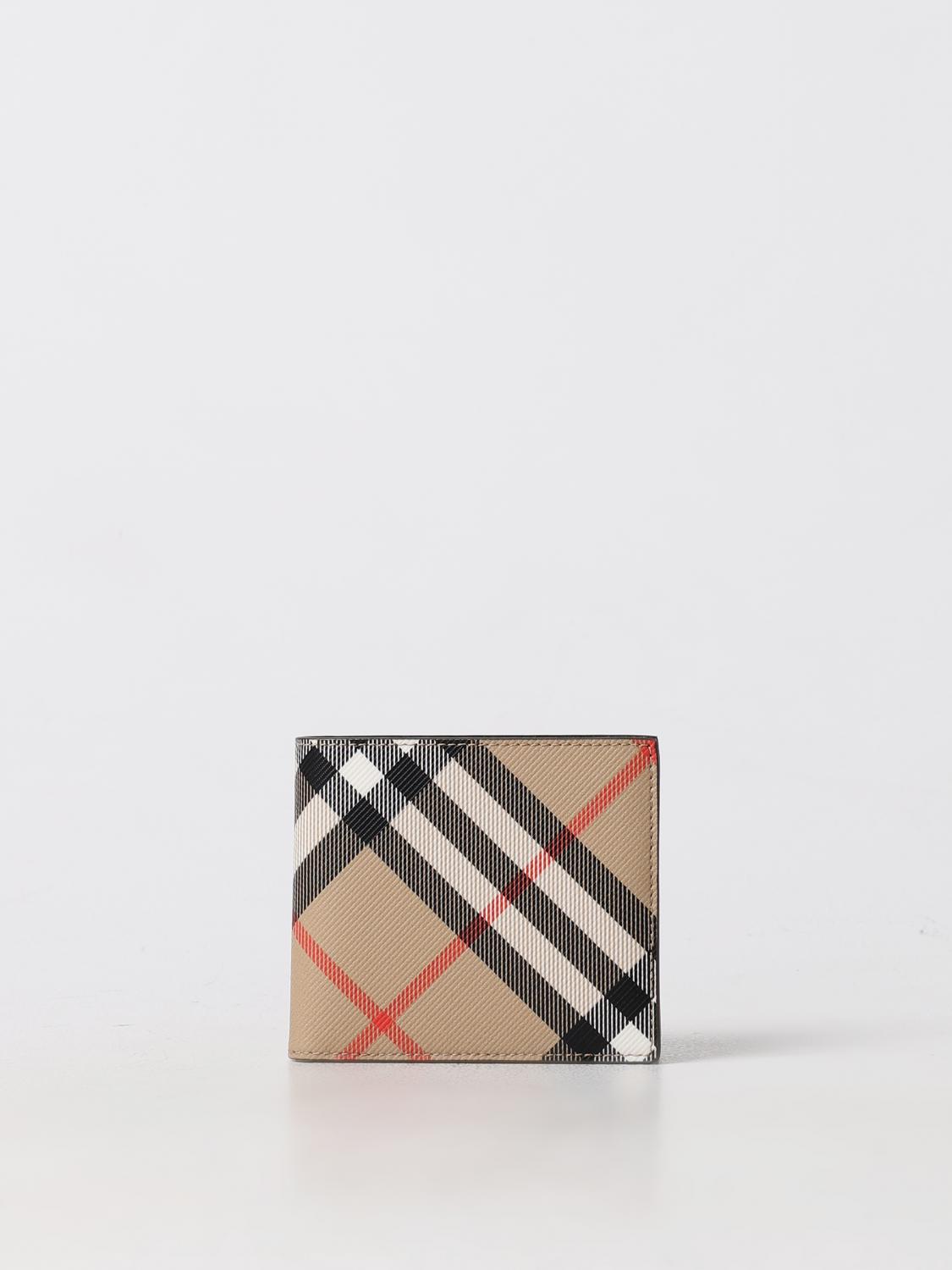 Burberry Wallet Men Beige