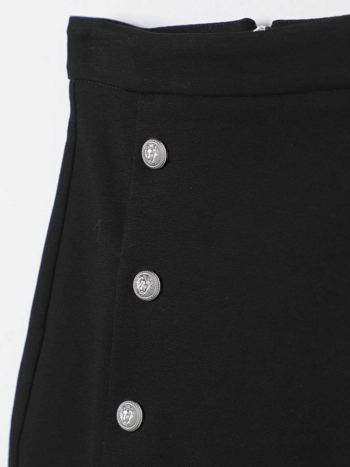 Balmain Skirt Kids Black