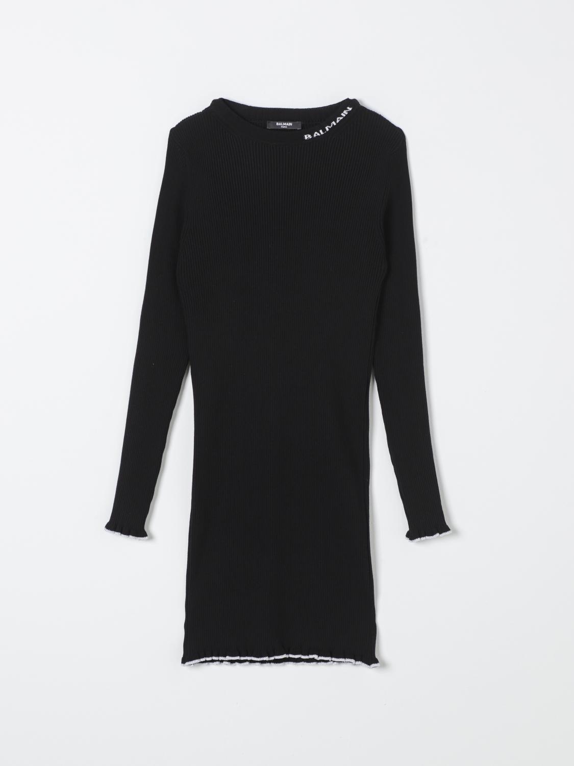 Balmain Dress Kids Black
