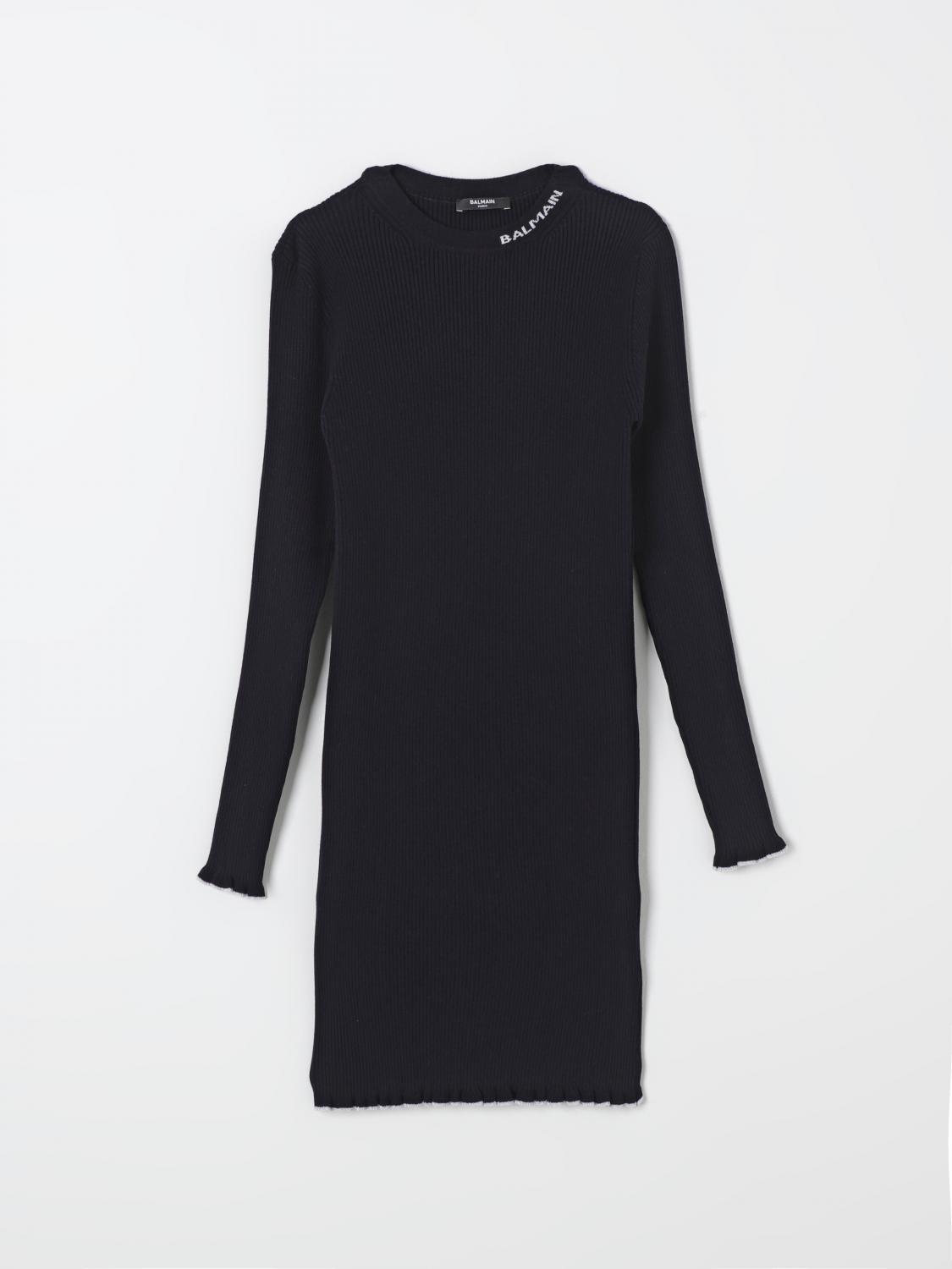 Balmain Dress Kids Black
