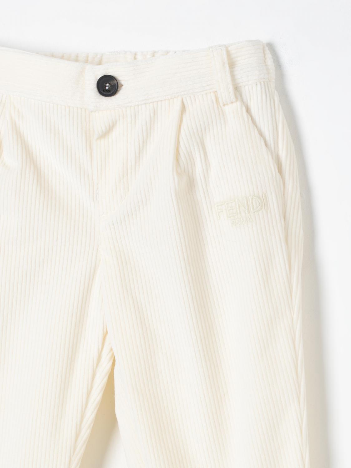 Fendi Pants Kids Milk