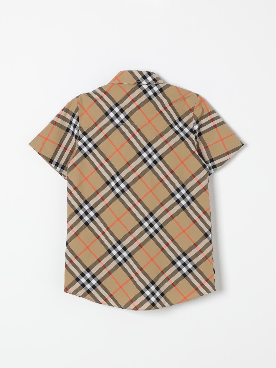 Burberry Shirt Kids Beige