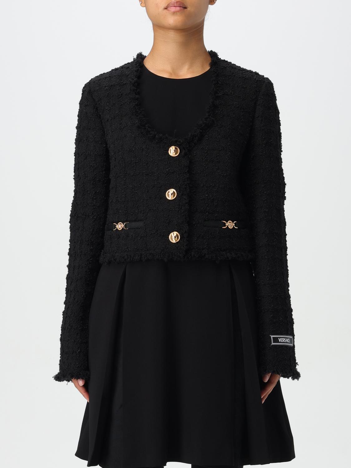 Versace Jacket Woman Black