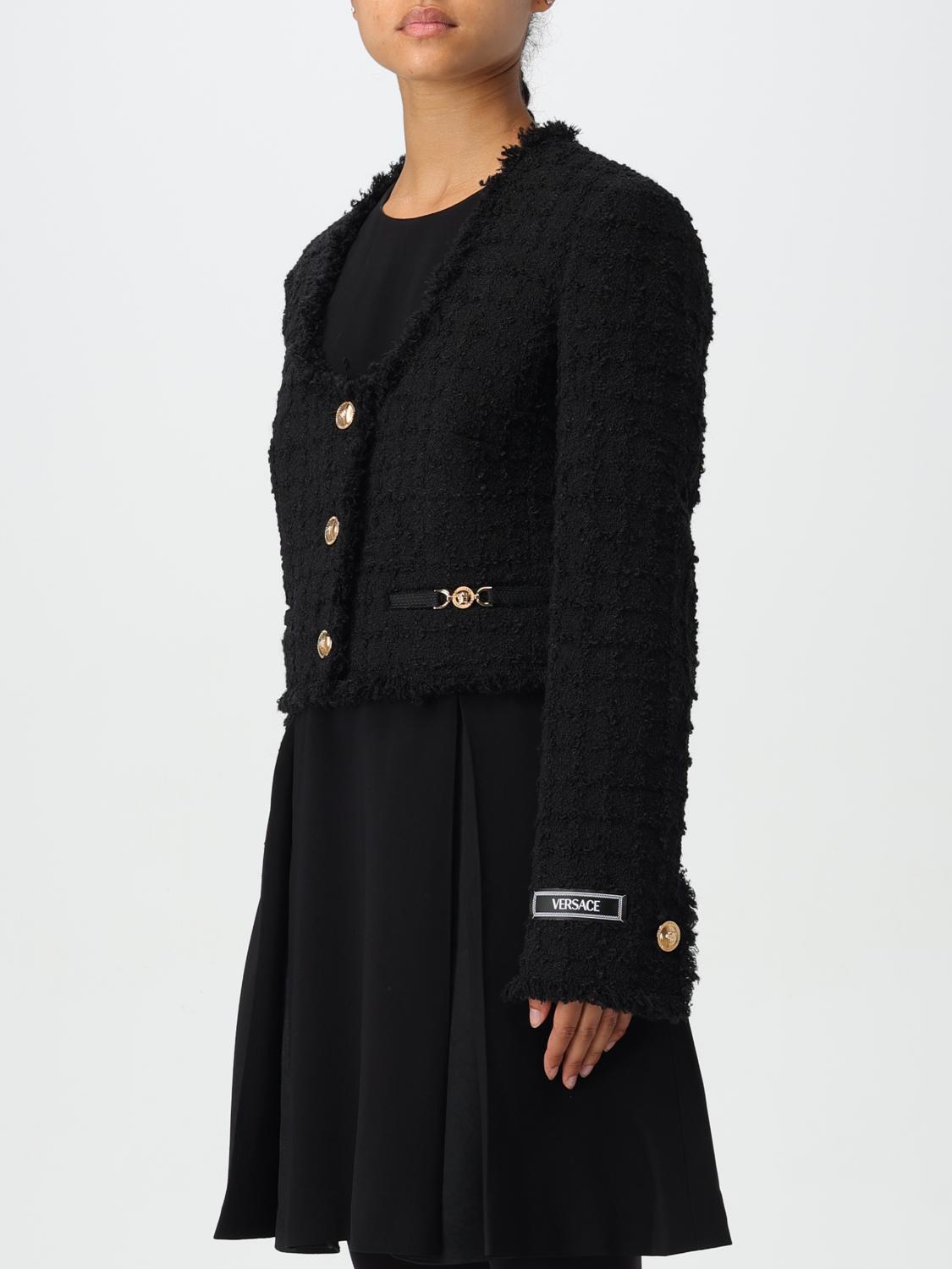 Versace Jacket Woman Black