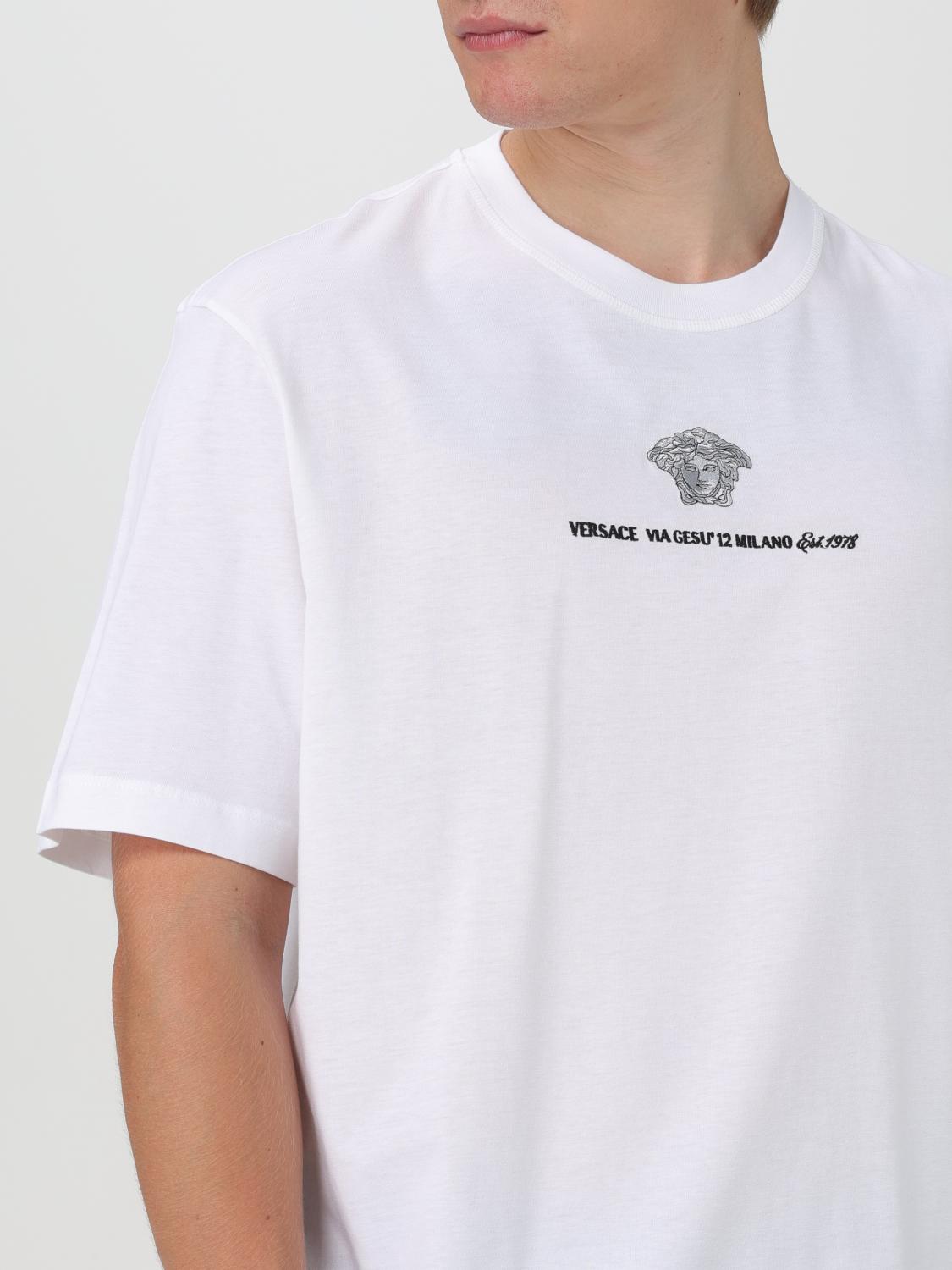 Versace T Shirt Men White