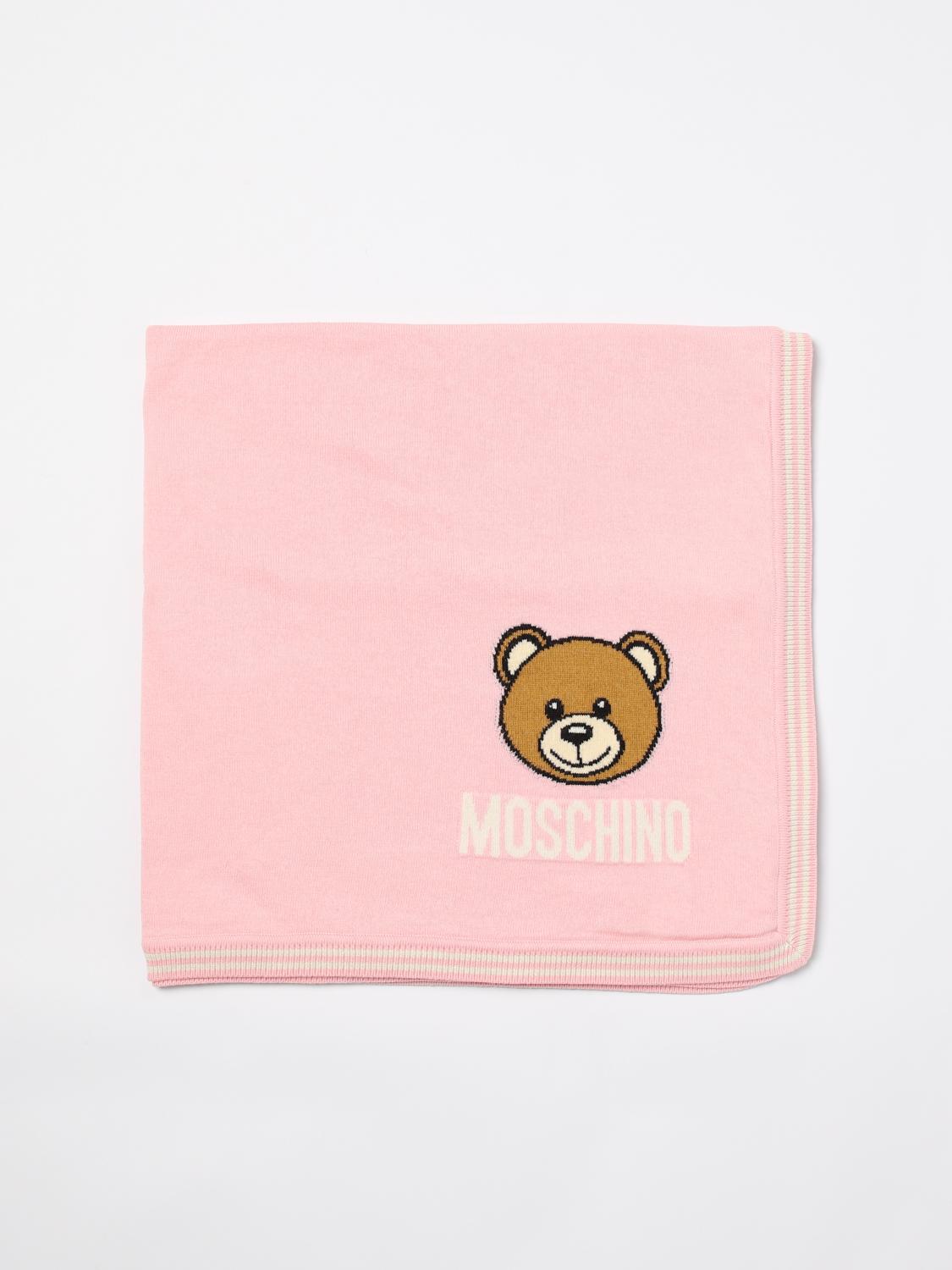 Moschino Blanket Kids Pink