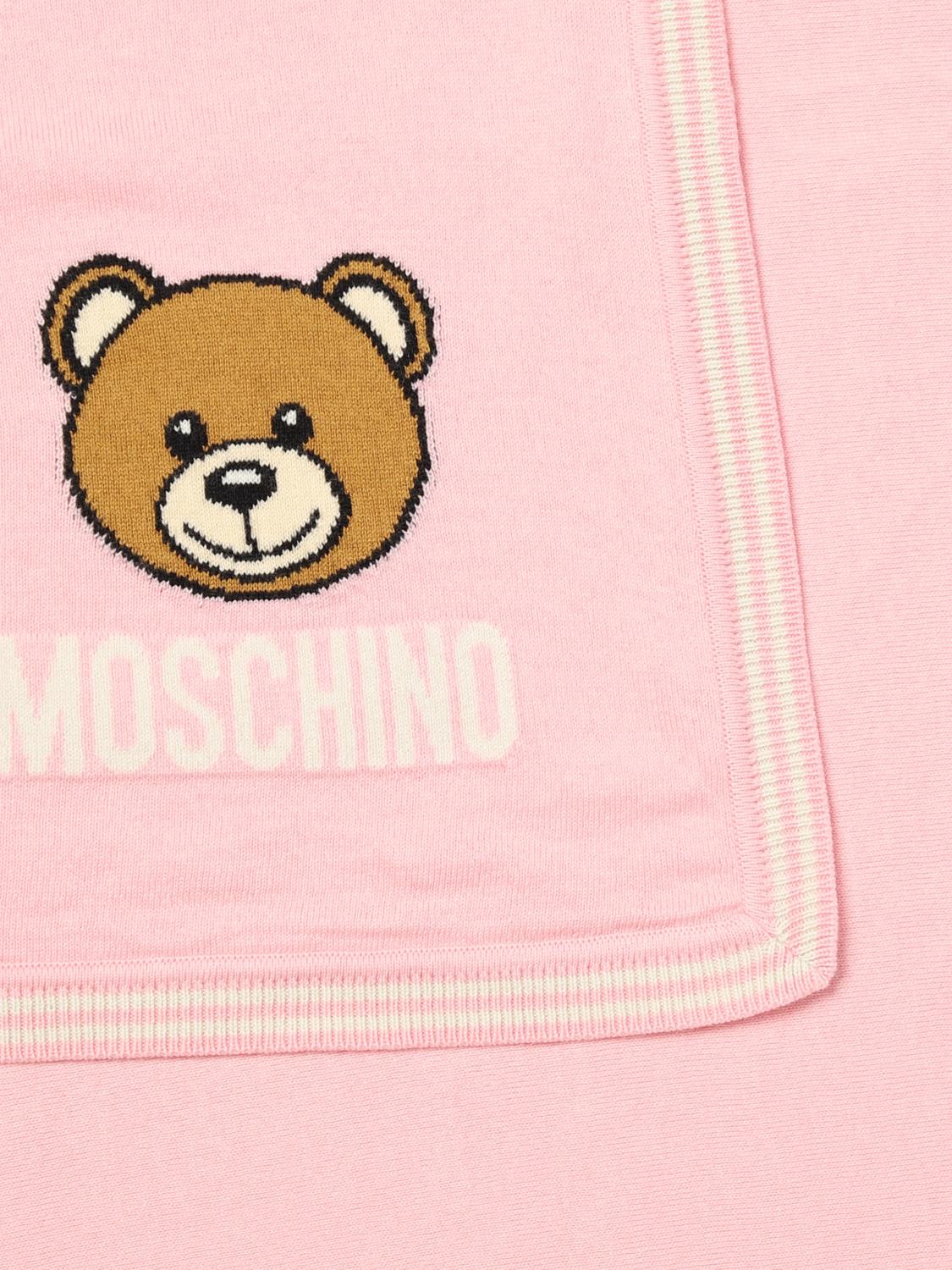 Moschino Blanket Kids Pink