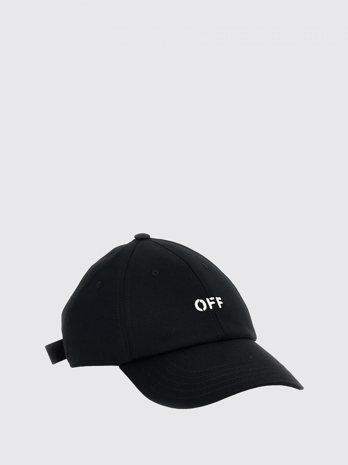Off White Hat Men Black