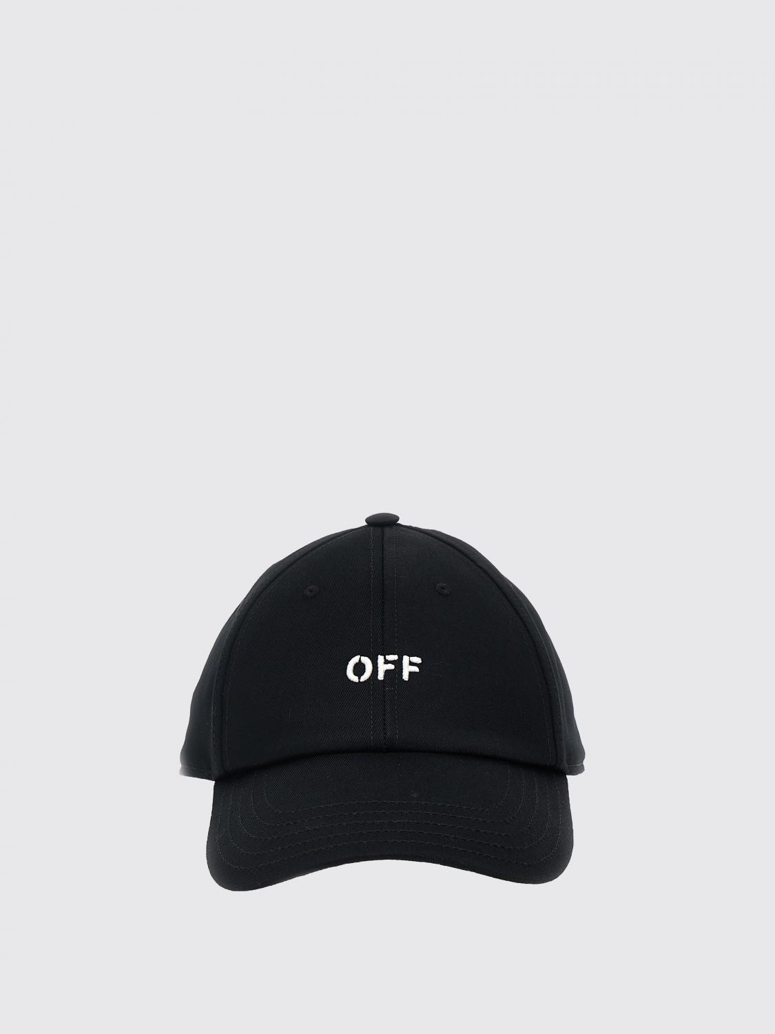 Off White Hat Men Black