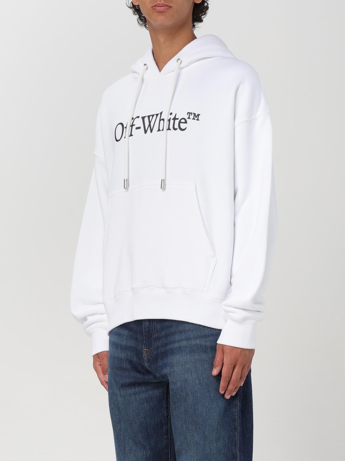Off White Sweatshirt Men White
