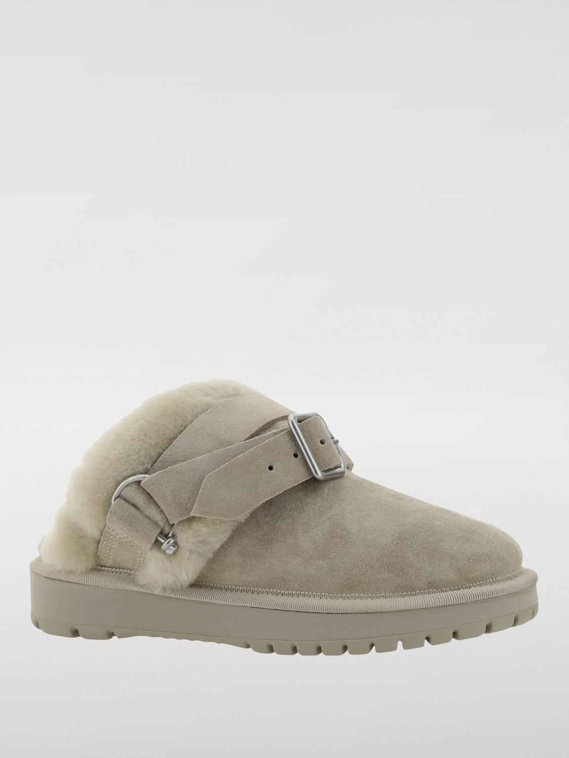 Burberry Flat Shoes Woman Beige