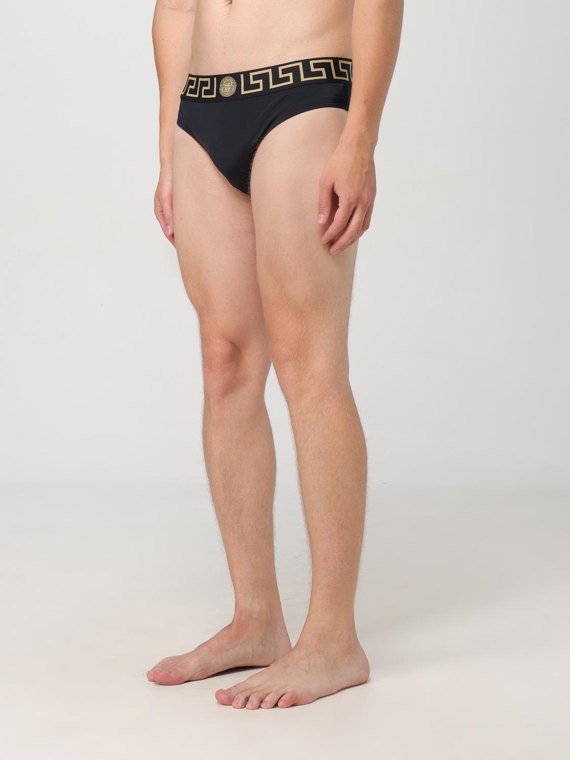 Versace Swimsuit Men Black