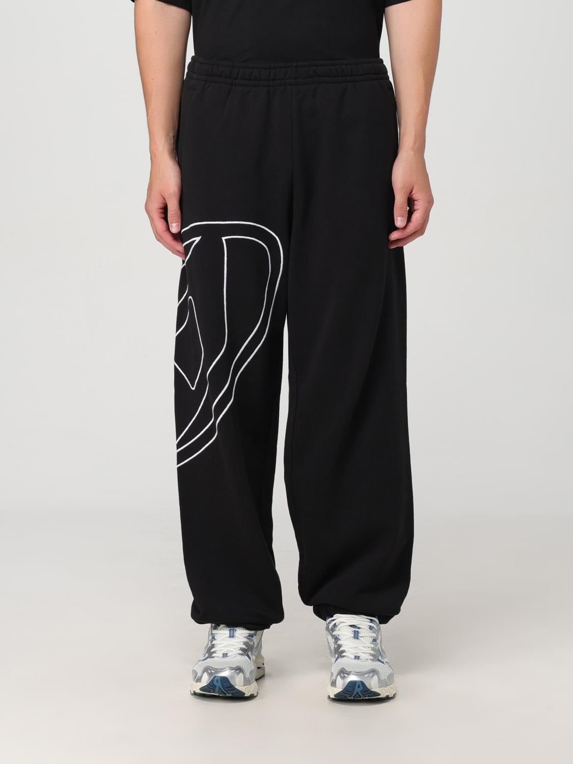 Diesel Pants Men Black