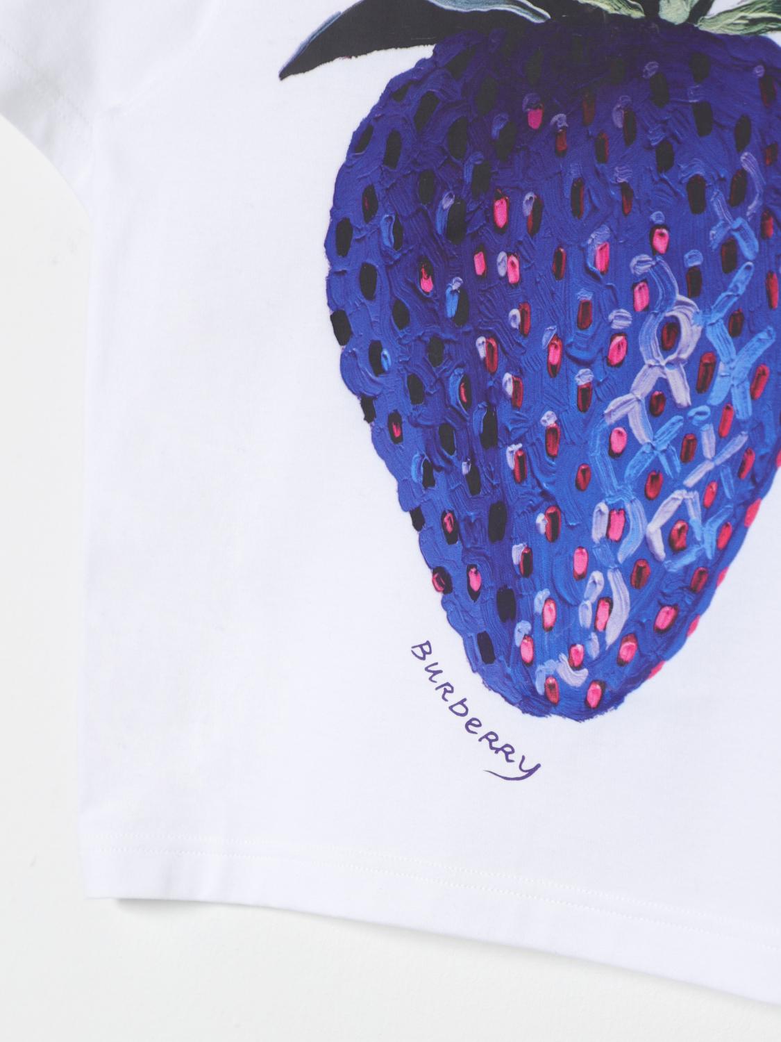Burberry T Shirt Kids White