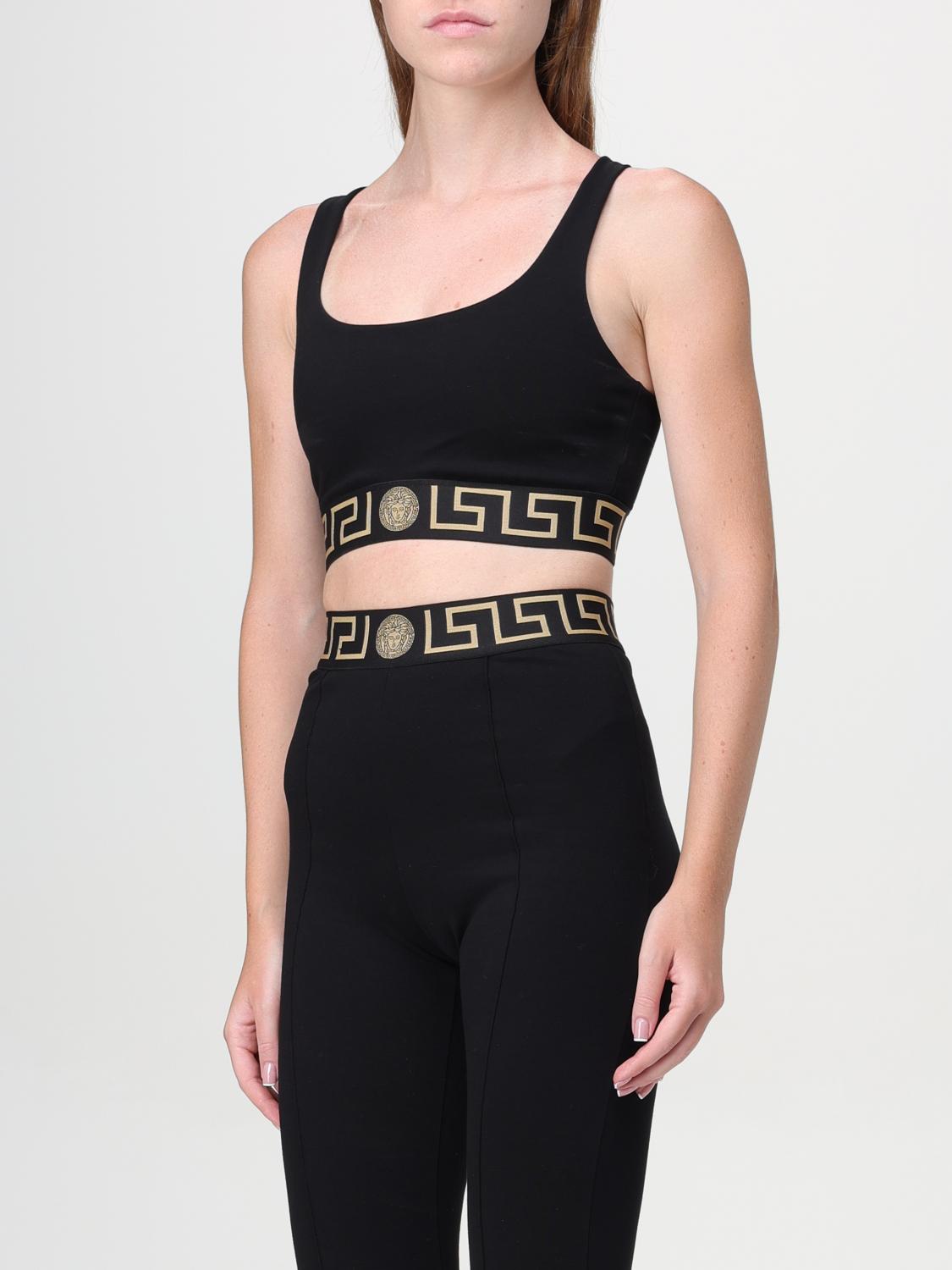 Versace Top Woman Black