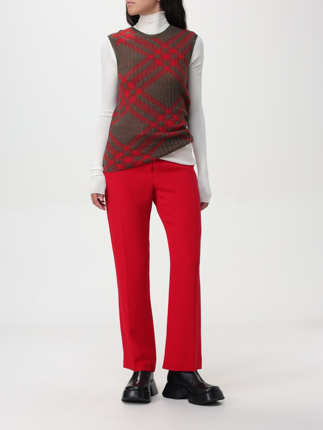 Burberry Top Woman Red