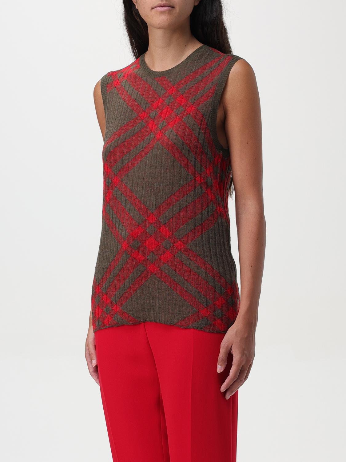 Burberry Top Woman Red