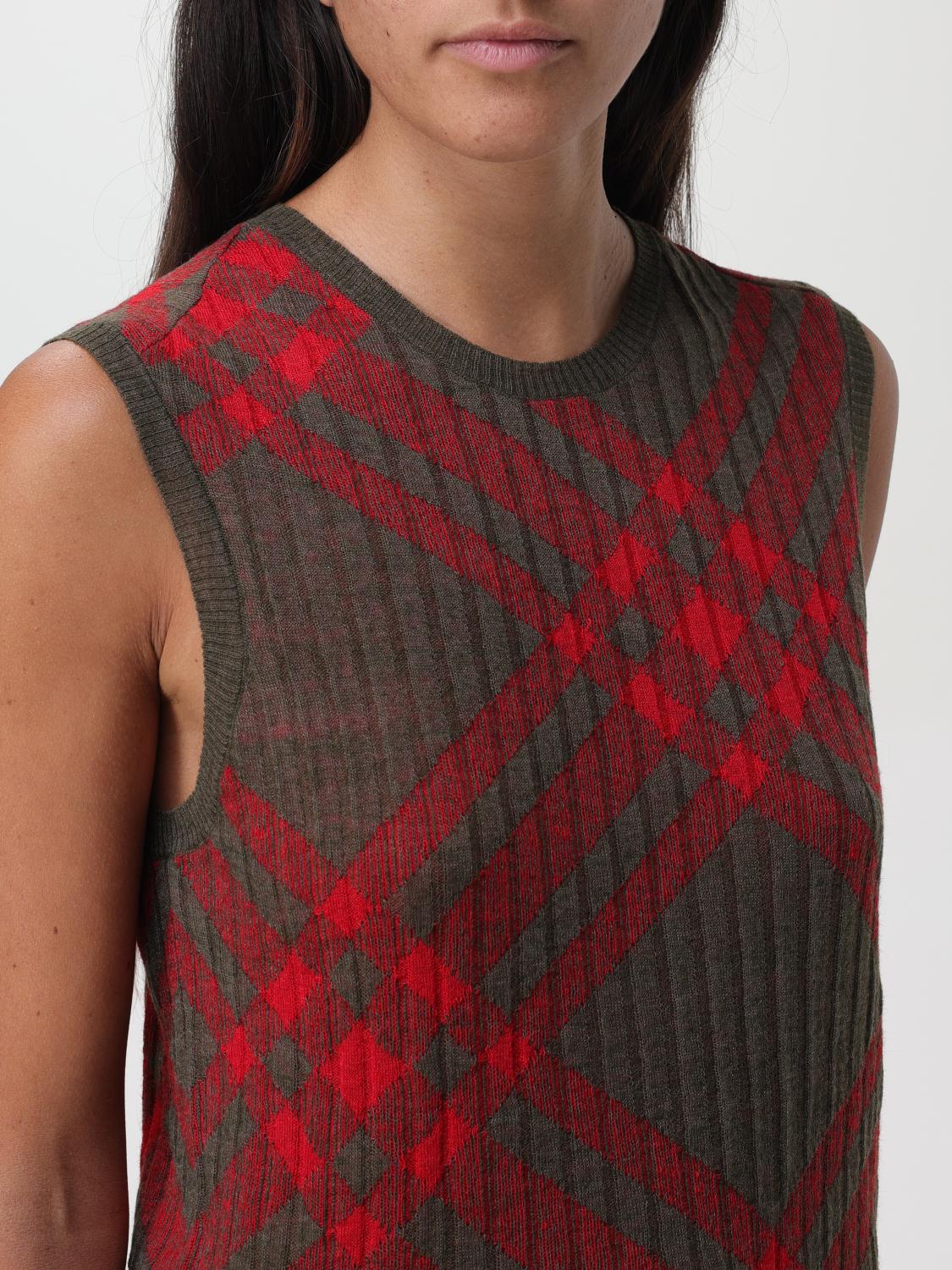 Burberry Top Woman Red
