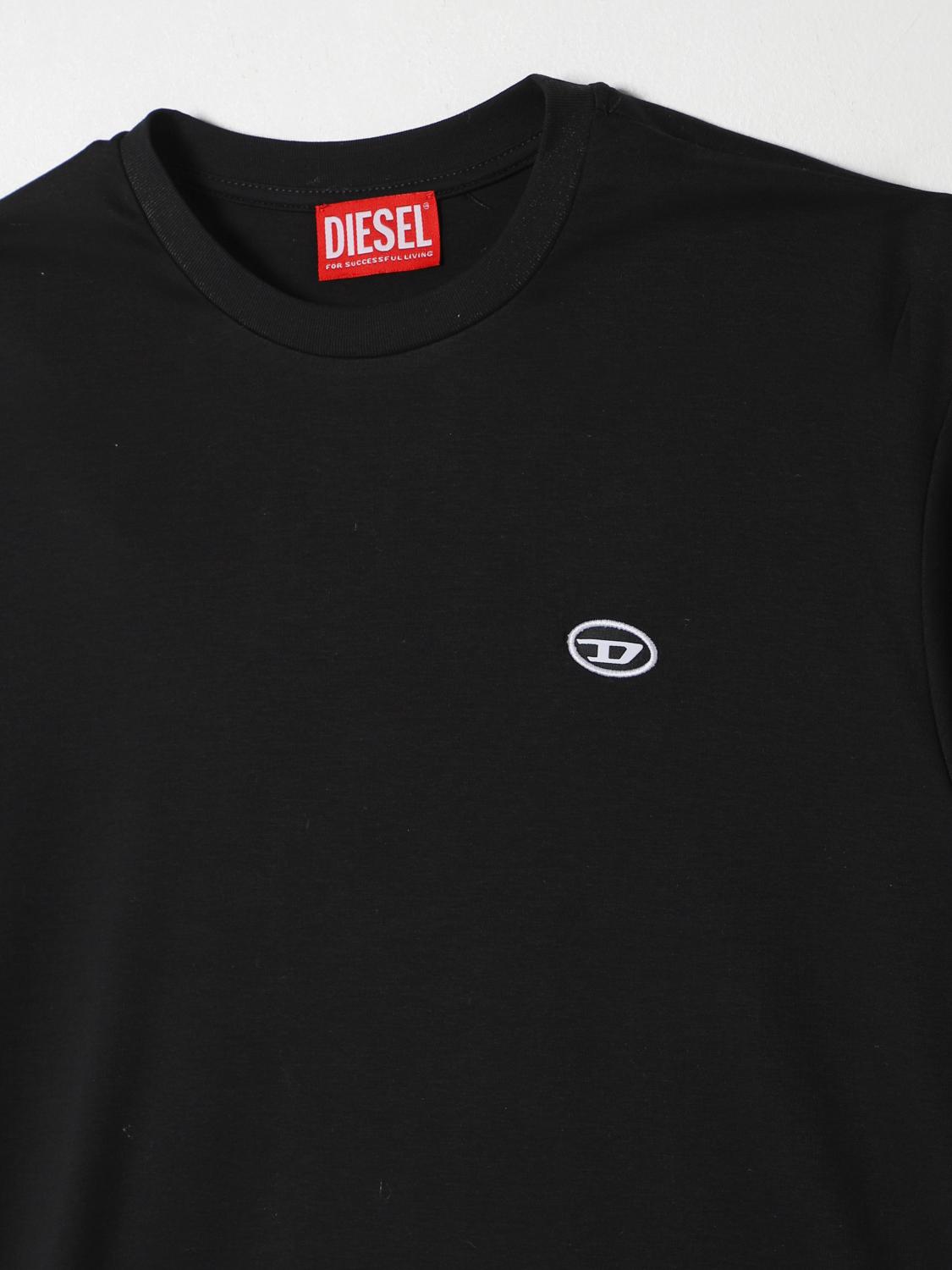 Diesel T Shirt Kids Black