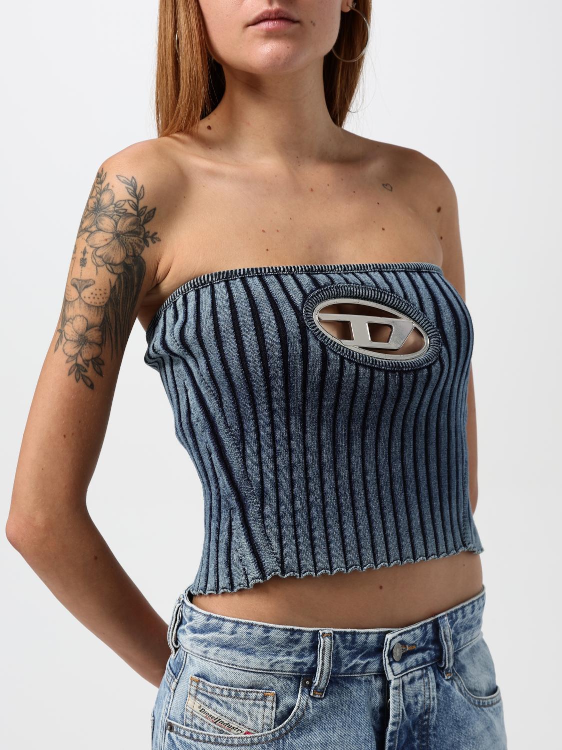 Diesel Top Woman Denim