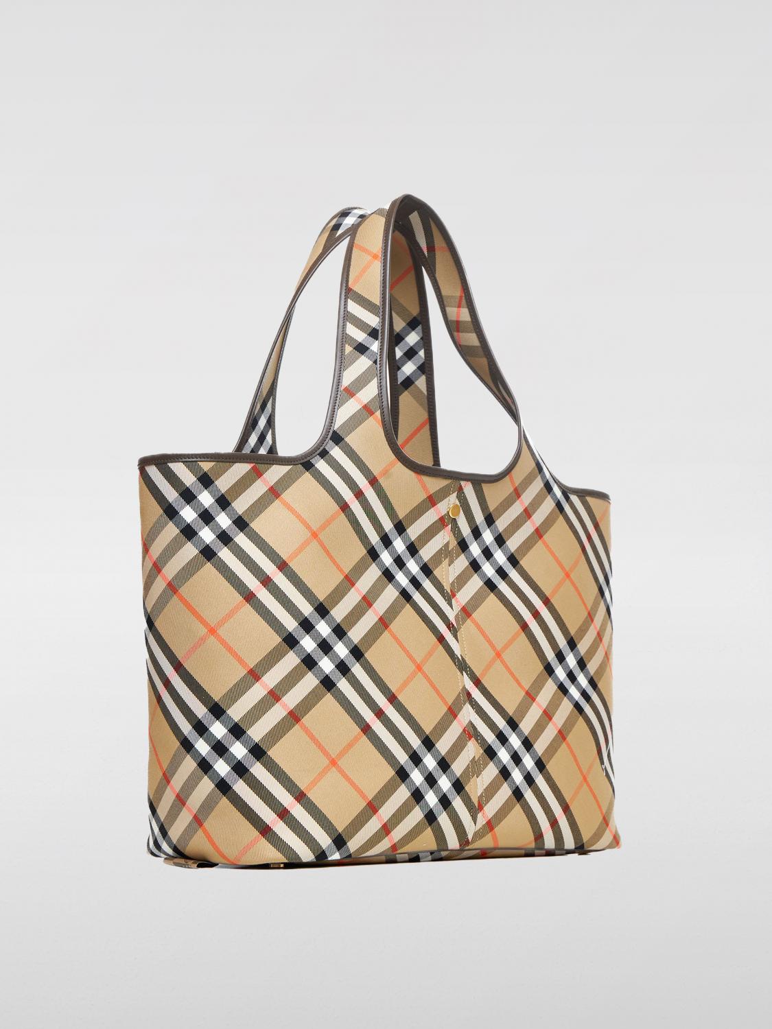 Burberry Tote Bags Woman Beige