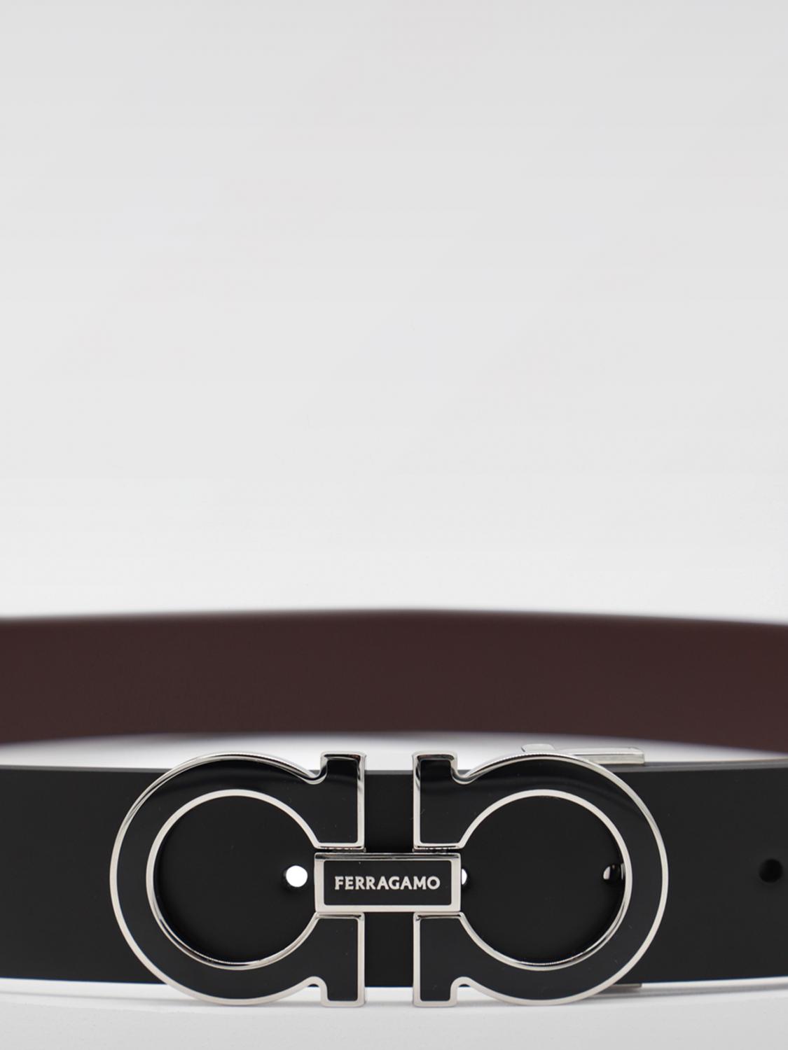 Ferragamo Belt Men Black