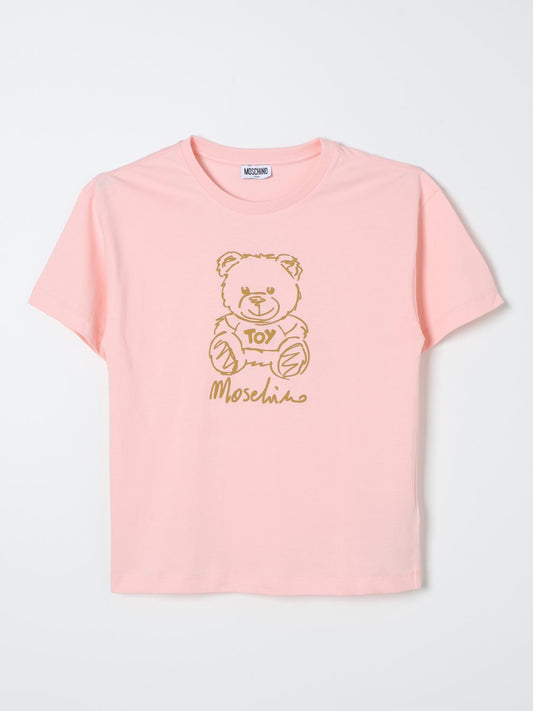 Moschino T Shirt Kids Pink