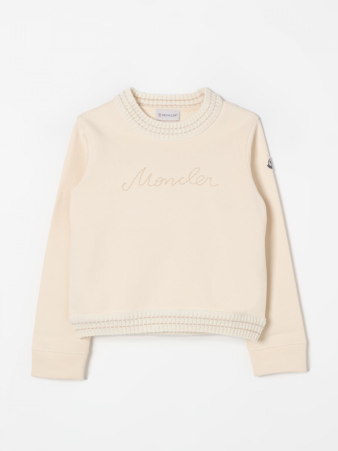 Moncler Sweater Kids Yellow Cream